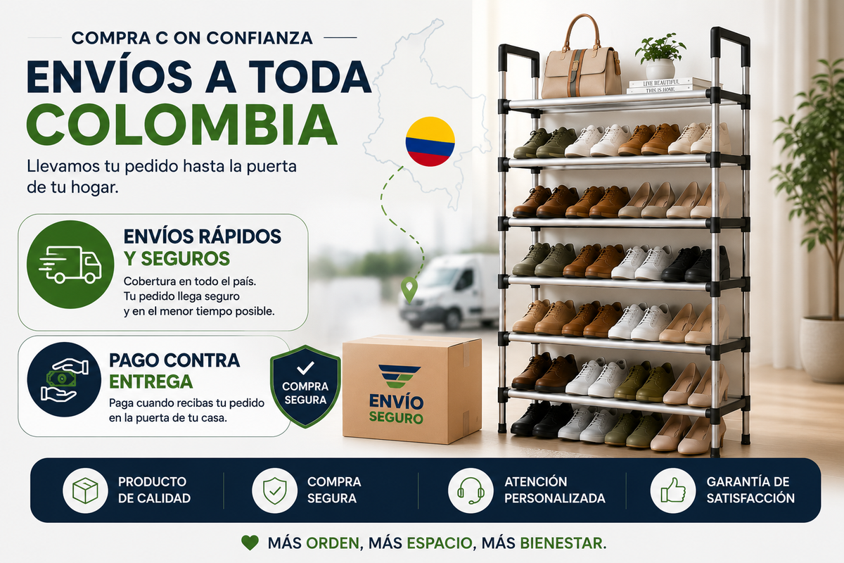 Zapateras Modernas 5 Niveles Cubierto