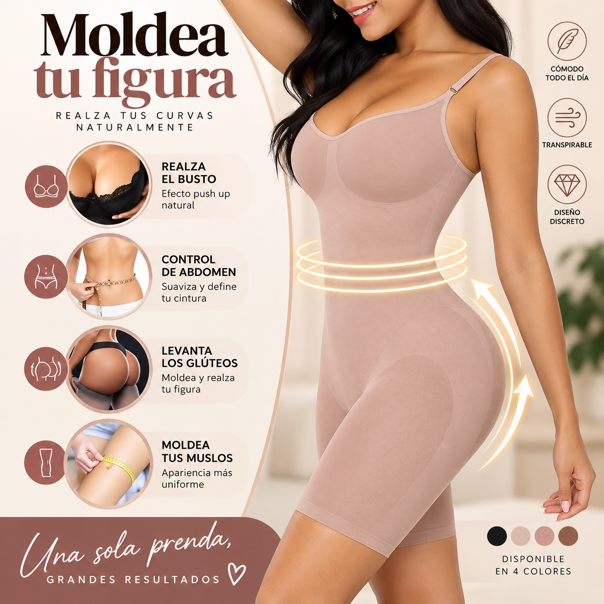 Body Reductor Completo De Tiras