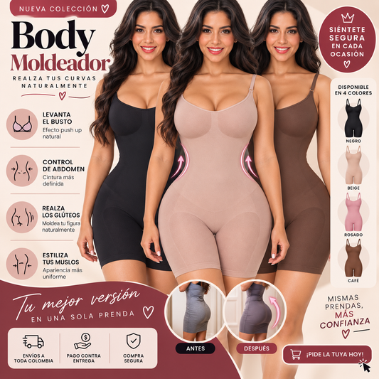 Body Reductor Completo De Tiras