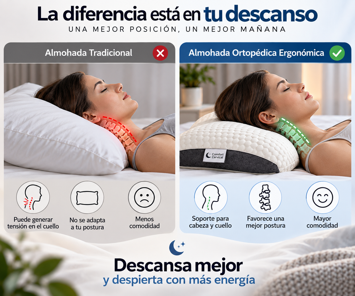 Almohada Ortopedica x1 pza