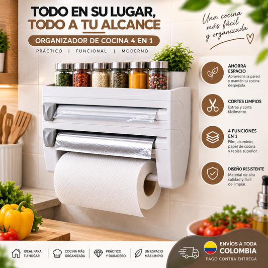 PORTAROLLO PARA COCINA