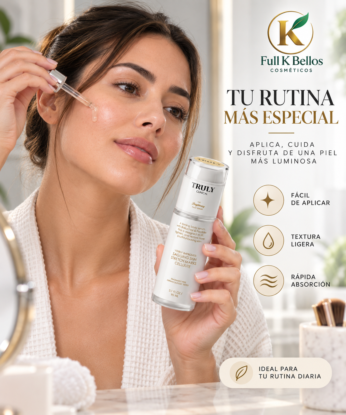 TRULY BRIGHTEN BODY SERUM 50 ML